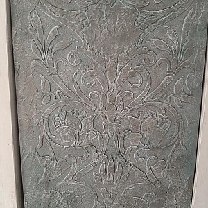 Трафарет - Сады Семирамиды - Фотография интерьере 4