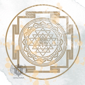 Трафарет - Шри Янтра инверсия